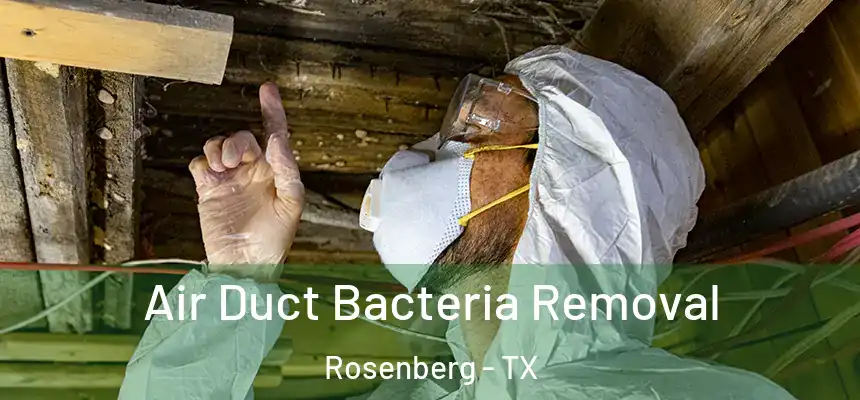 Air Duct Bacteria Removal Rosenberg - TX